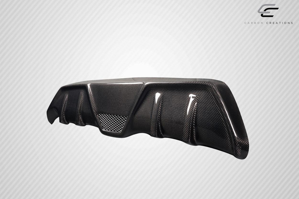 2011-2013 Scion TC Carbon Creations Boss Carbon Fiber Rear Lip - Image 4