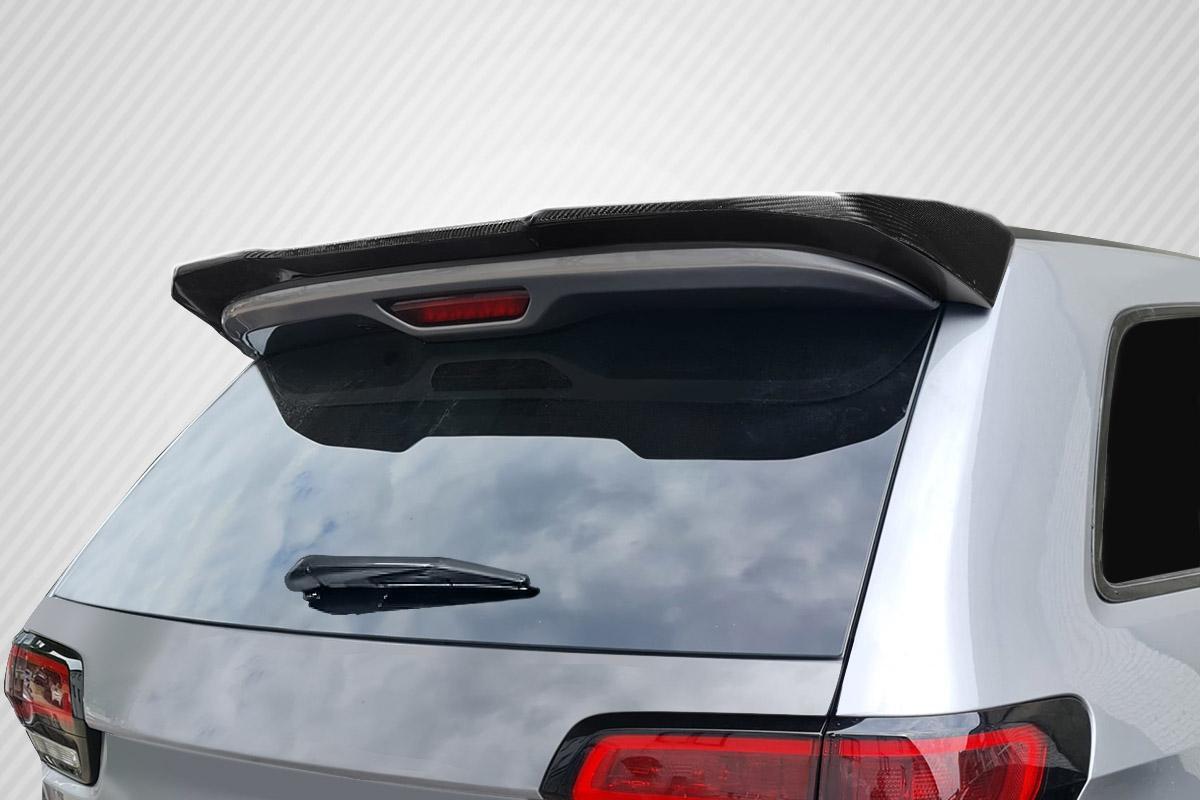 2011-2022 Jeep Grand Cherokee Carbon Creations Rainer Carbon Fiber Rear Wing - Image 1
