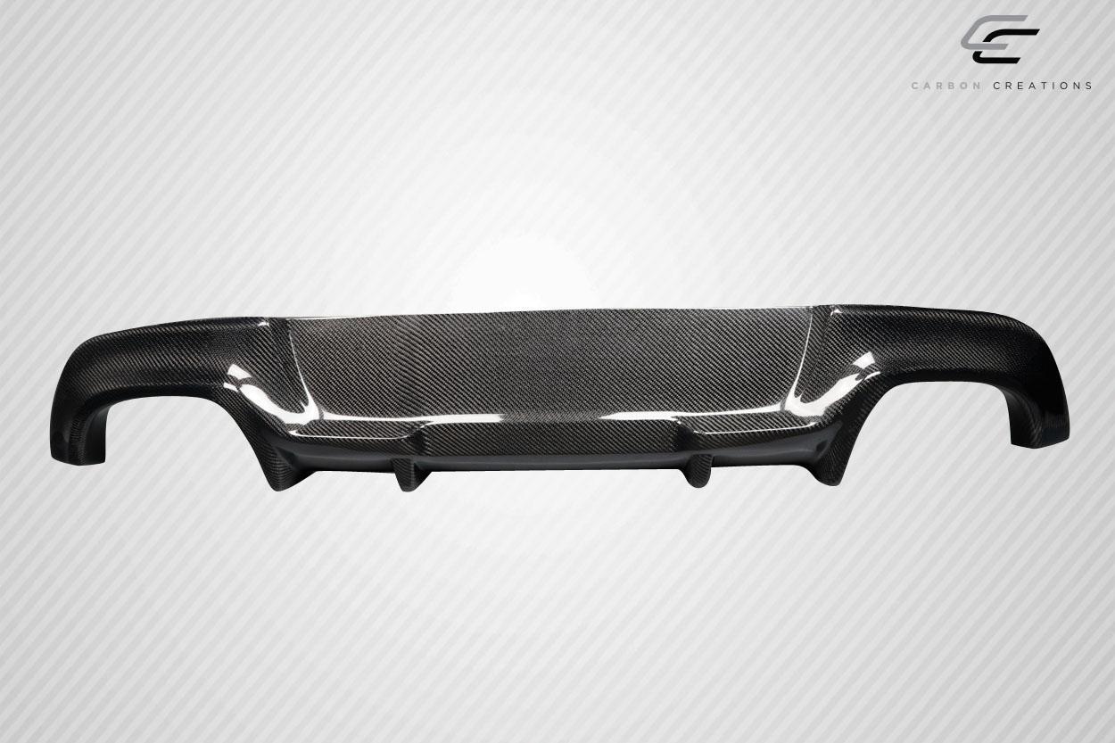 2010-2016 Hyundai Genesis Carbon Creations Twins Carbon Fiber Rear Lip - Image 2