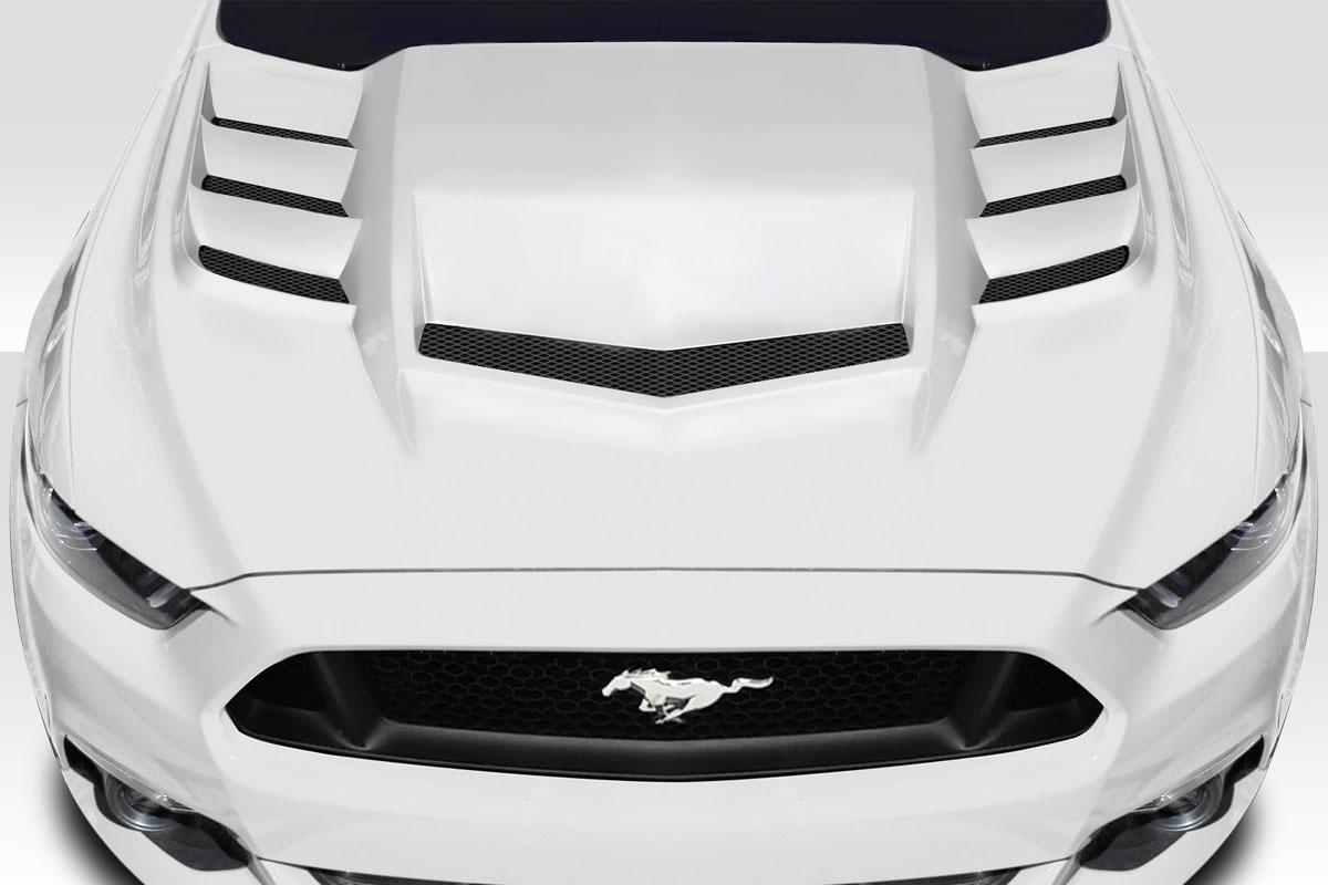 2015-2017 Ford Mustang Duraflex Incerceptor Hood - Image 1