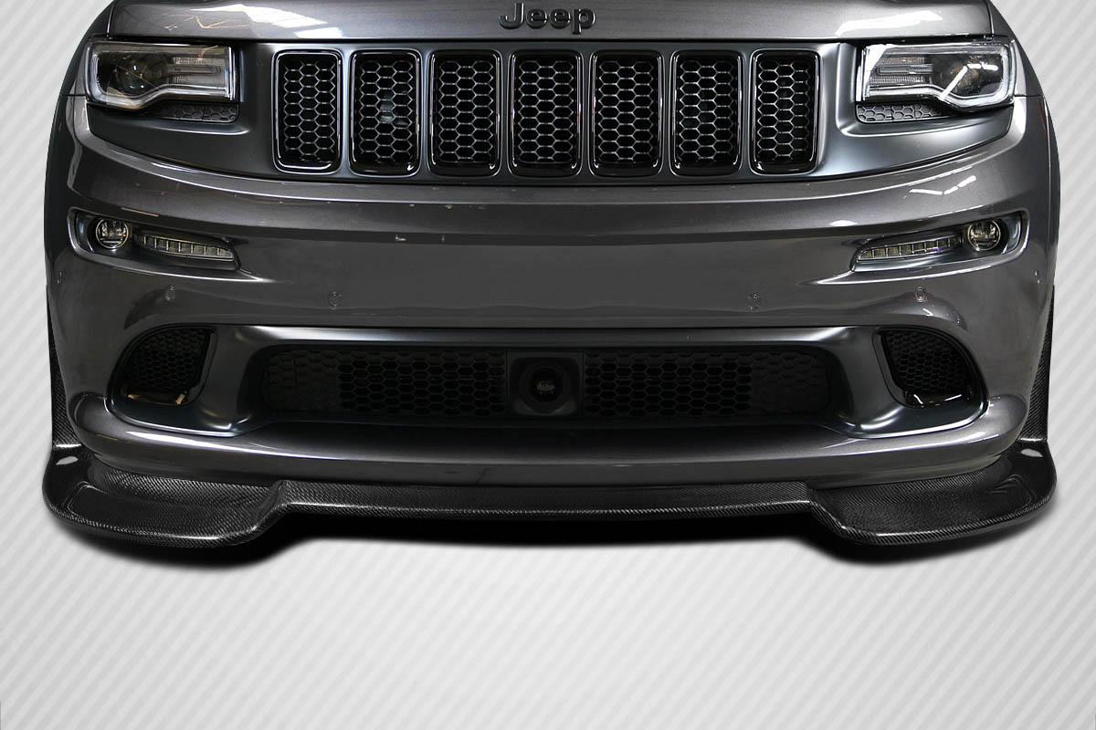 2017-2022 Jeep Grand Cherokee Carbon Creations GR Tuning Carbon Fiber Front Lip - Image 1