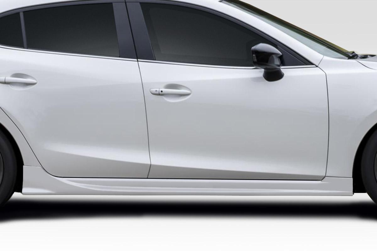 2014-2018 Mazda 3 Duraflex HP Wave Side Skirts - Image 1