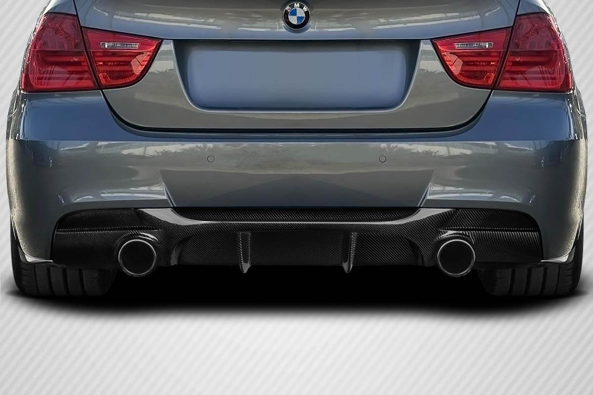 2008-2013 BMW M3 Carbon Creations PTG Type Carbon Fiber Rear Lip - Image 1