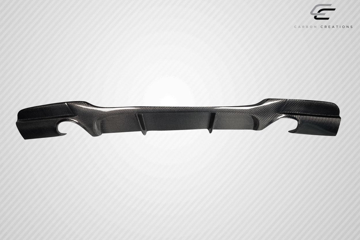 2008-2013 BMW M3 Carbon Creations PTG Type Carbon Fiber Rear Lip - Image 2
