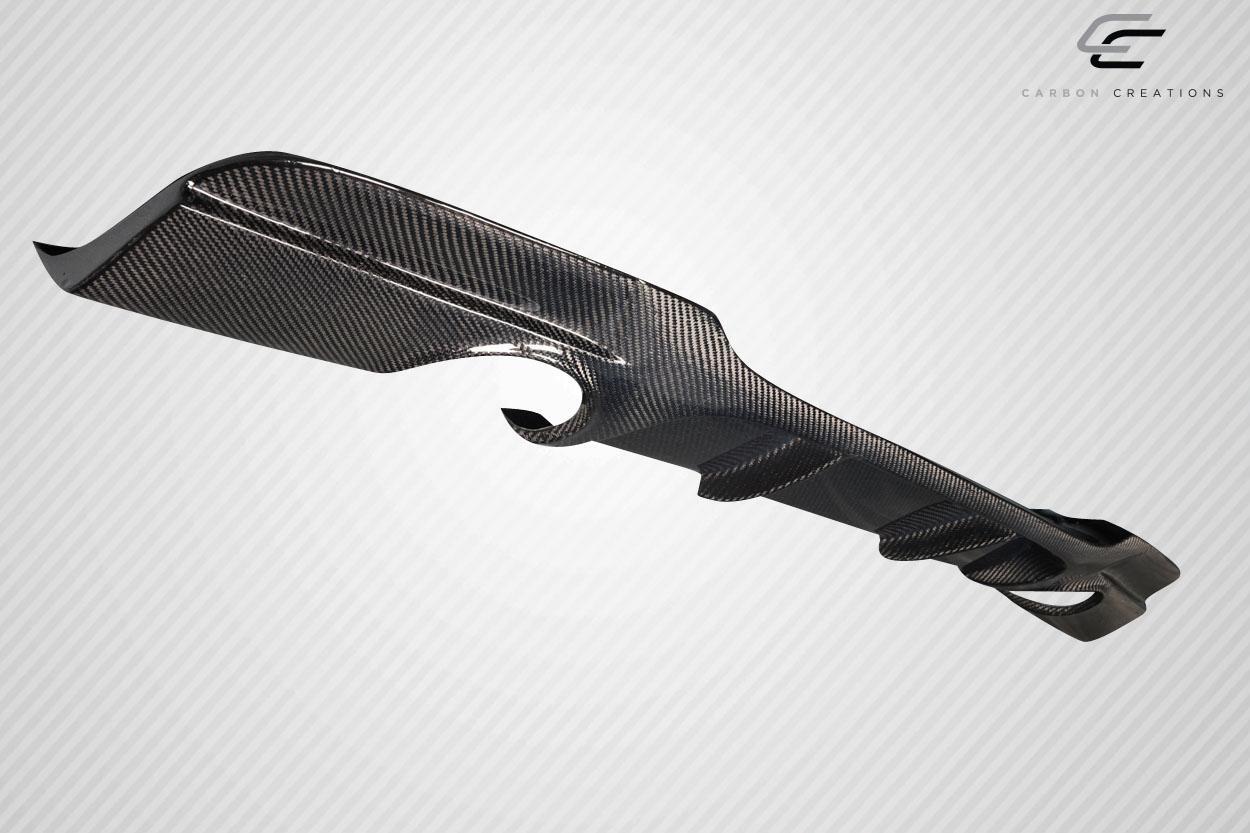 2008-2013 BMW M3 Carbon Creations PTG Type Carbon Fiber Rear Lip - Image 4