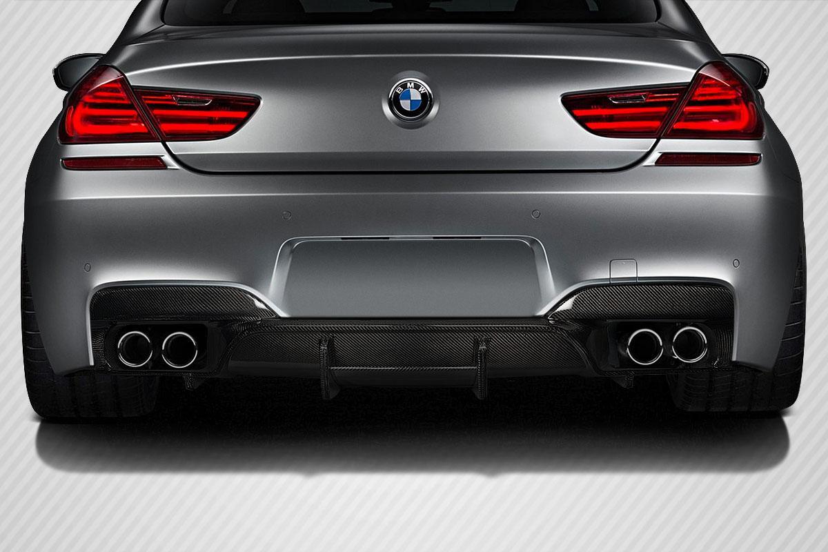 2011-2019 BMW 6 Series Carbon Creations Sceptre Carbon Fiber Rear Lip - Image 1
