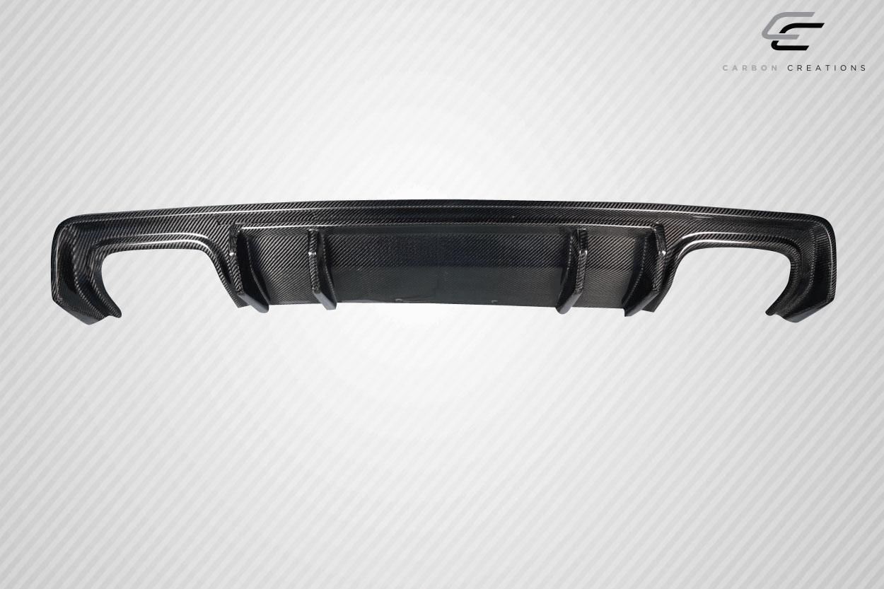 2015-2023 Dodge Challenger Carbon Creations Turn Auto Carbon Fiber Rear Lip - Image 2