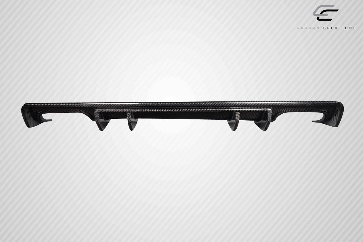 2015-2023 Dodge Challenger Carbon Creations Turn Auto Carbon Fiber Rear Lip - Image 3