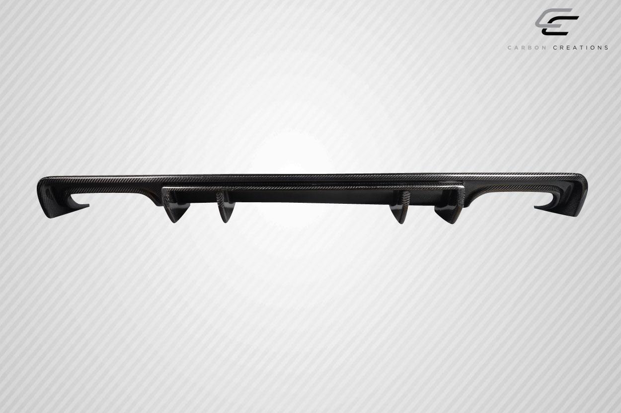 2015-2023 Dodge Challenger Carbon Creations Turn Auto Carbon Fiber Rear Lip - Image 6