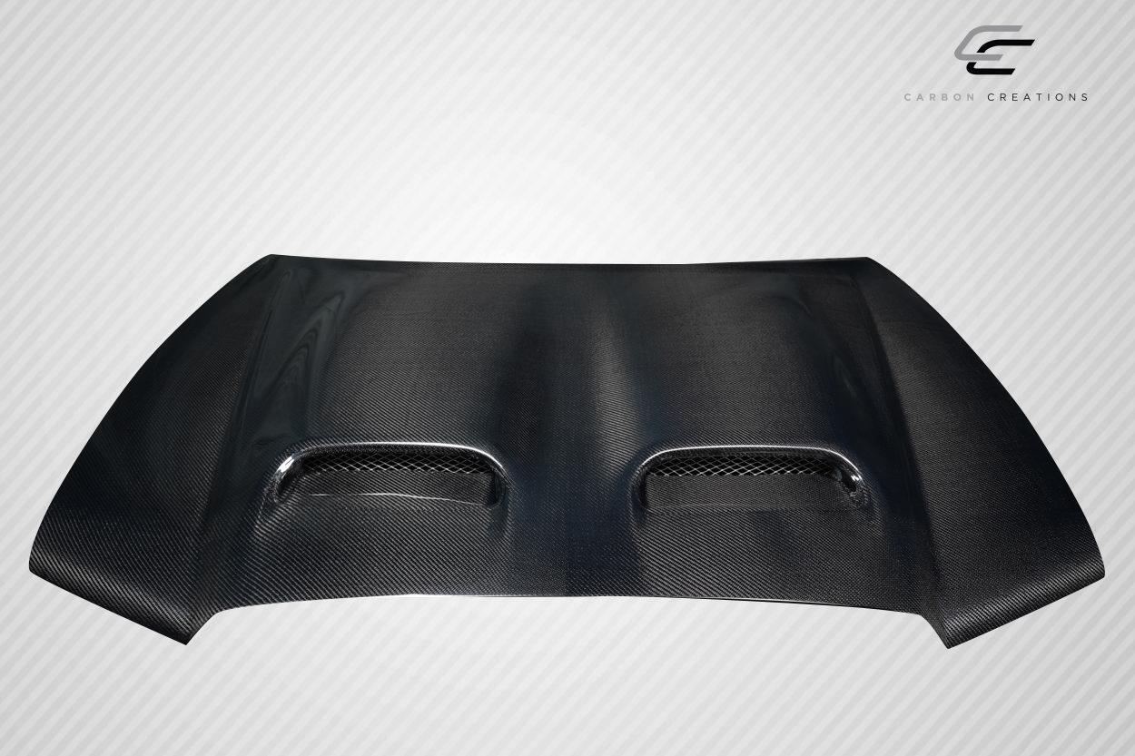 2011-2014 Dodge Charger Carbon Creations Redeye Look Carbon Fiber Hood - Image 2
