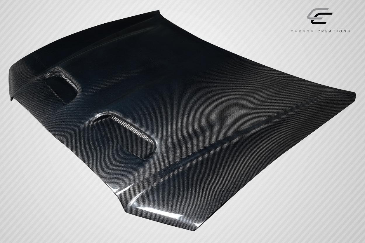 2011-2014 Dodge Charger Carbon Creations Redeye Look Carbon Fiber Hood - Image 3