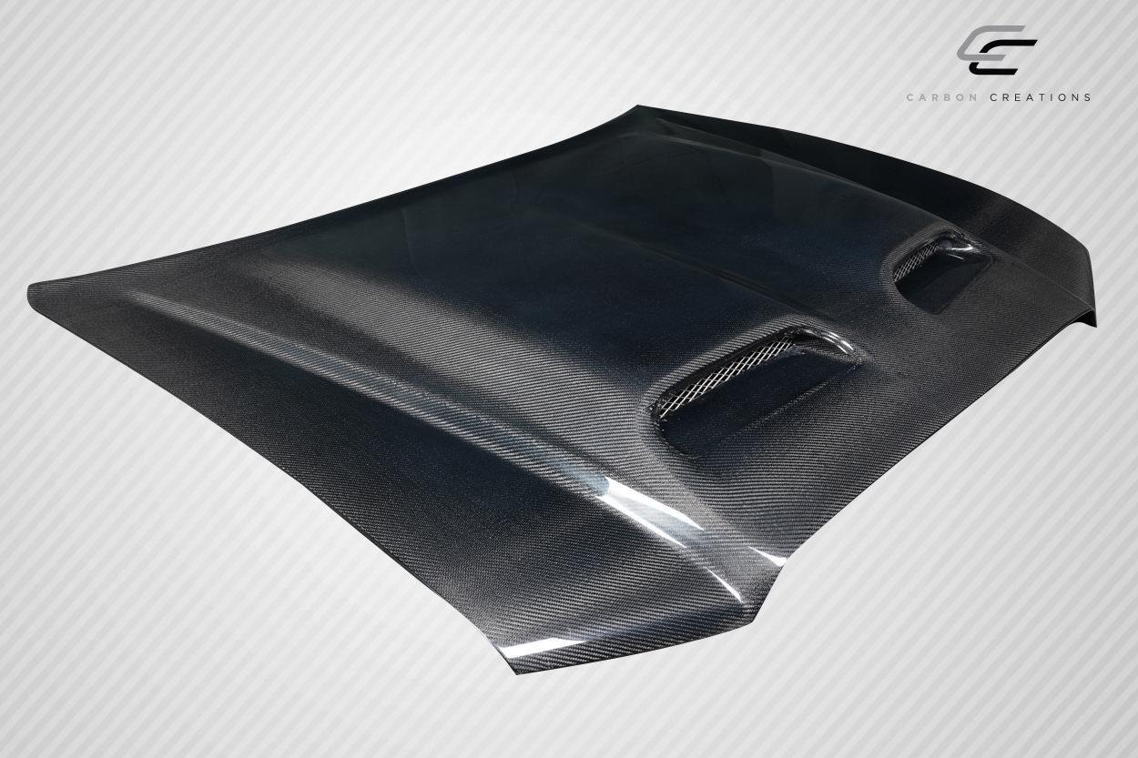 2011-2014 Dodge Charger Carbon Creations Redeye Look Carbon Fiber Hood - Image 4