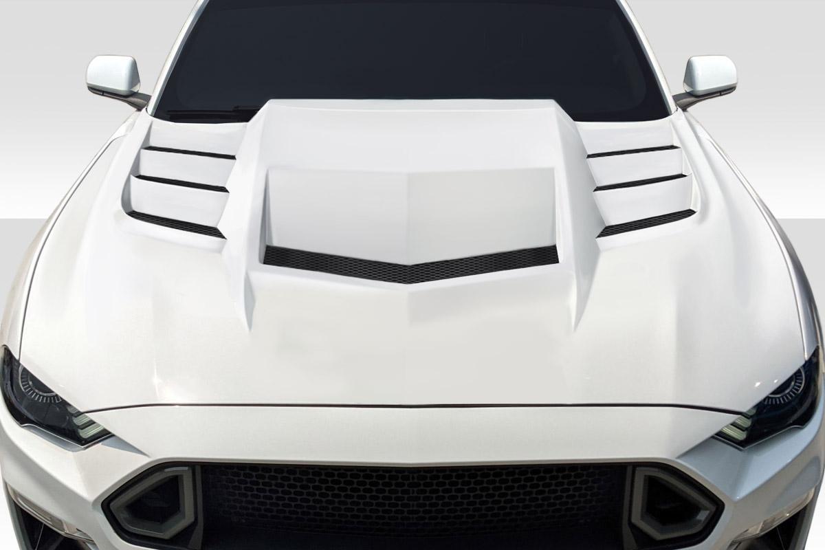 2018-2023 Ford Mustang Duraflex Interceptor Hood - Image 1