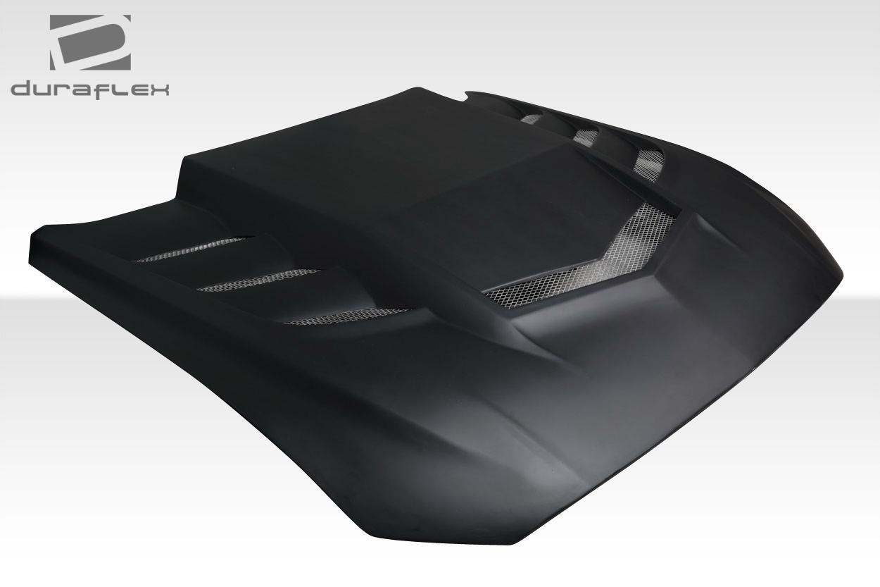 2018-2023 Ford Mustang Duraflex Interceptor Hood - Image 4
