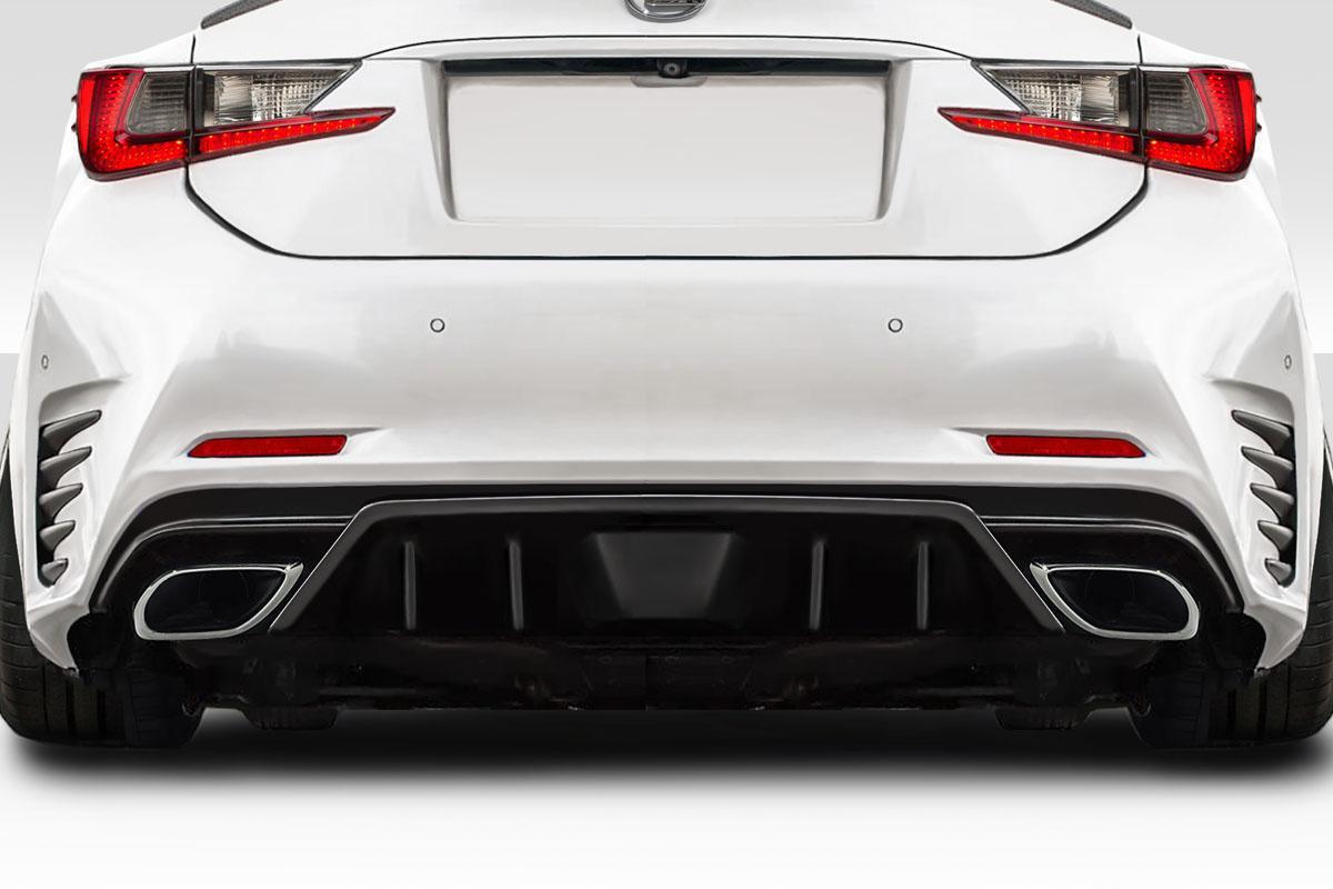 2015-2022 Lexus RC-F Duraflex Downforce Rear Lip - Image 1