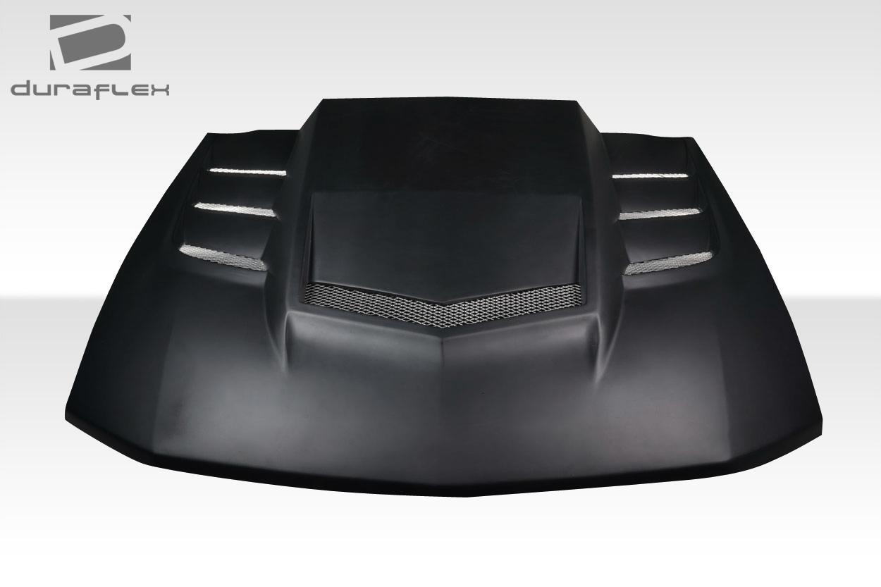 2005-2009 Ford Mustang Duraflex Interceptor Hood - Image 2