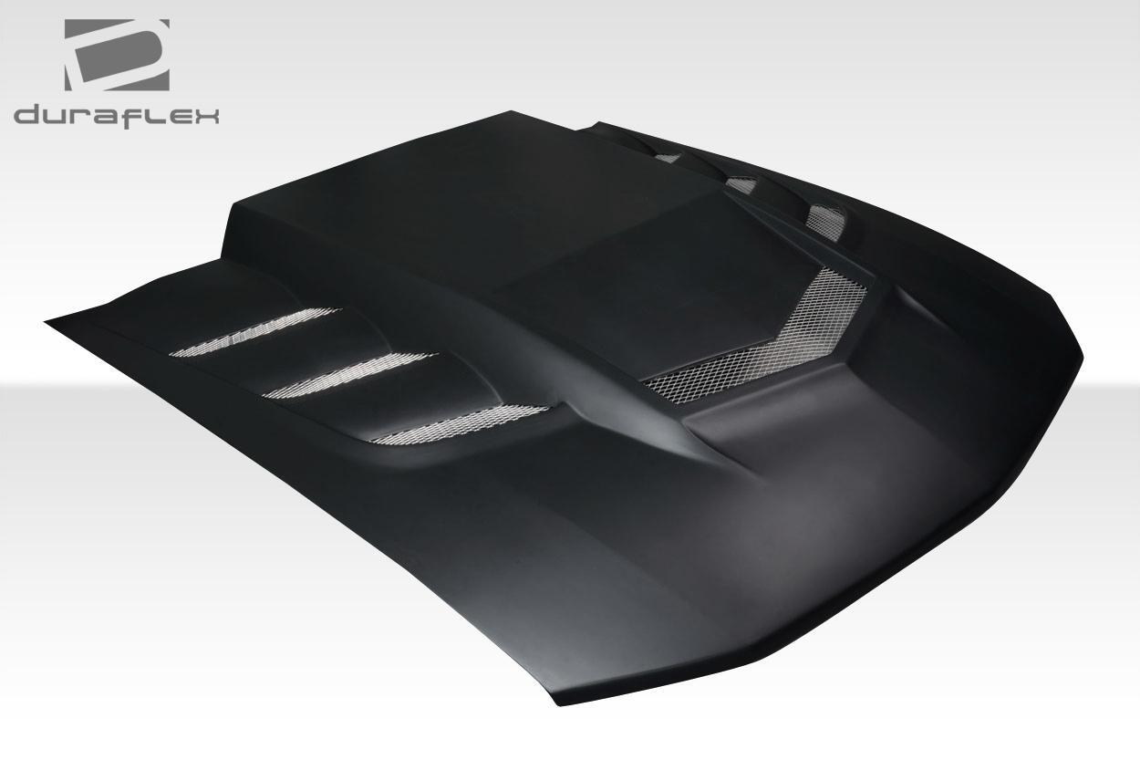 2005-2009 Ford Mustang Duraflex Interceptor Hood - Image 3