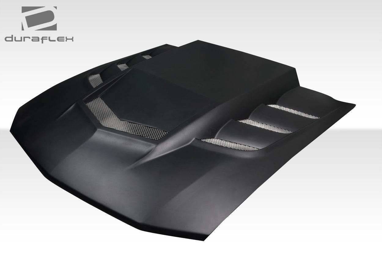 2005-2009 Ford Mustang Duraflex Interceptor Hood - Image 4