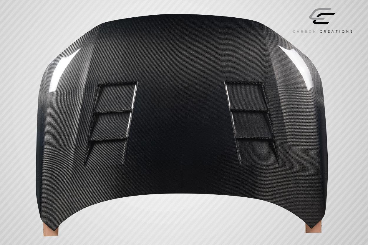 2022-2025 Honda Civic Carbon Creations TS Carbon Fiber Hood - Image 5