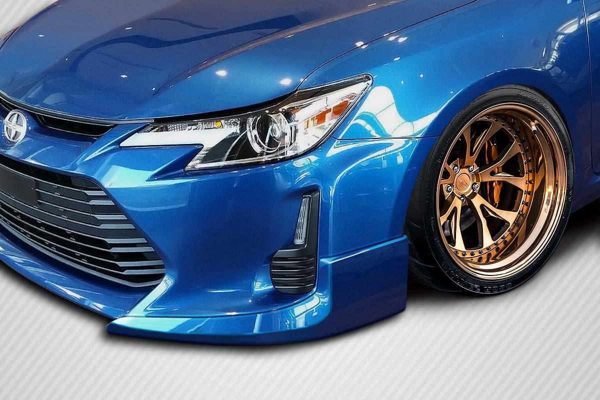 2011-2015 Scion TC Duraflex Venom Front Lip - Image 1