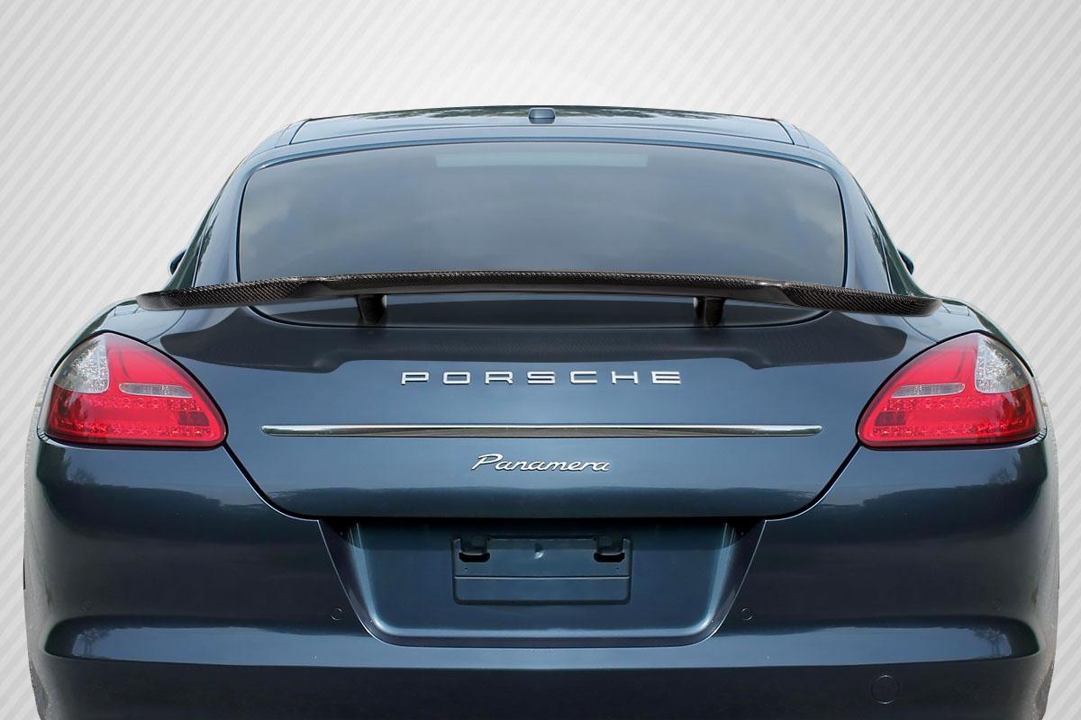2010-2013 Porsche Panamera Carbon Creations M-Wave Carbon Fiber Rear Wing - Image 1