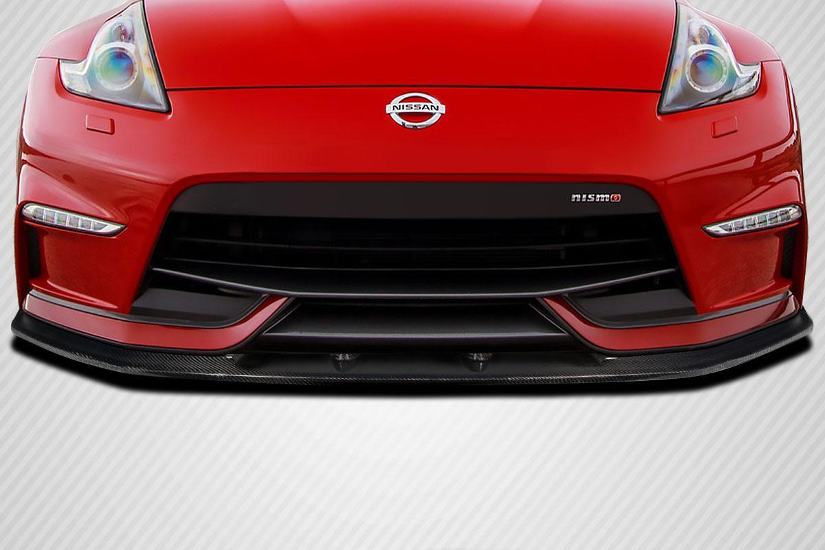 2009-2020 Nissan 370Z Carbon Creations TurboT Carbon Fiber Front Lip - Image 1