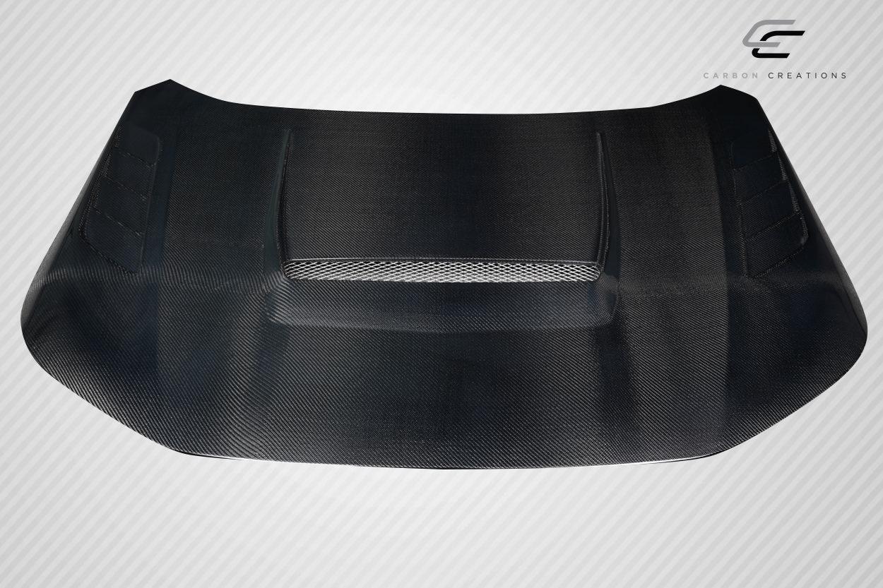2022-2025 Honda Civic Carbon Creations JS Carbon Fiber Hood - Image 2