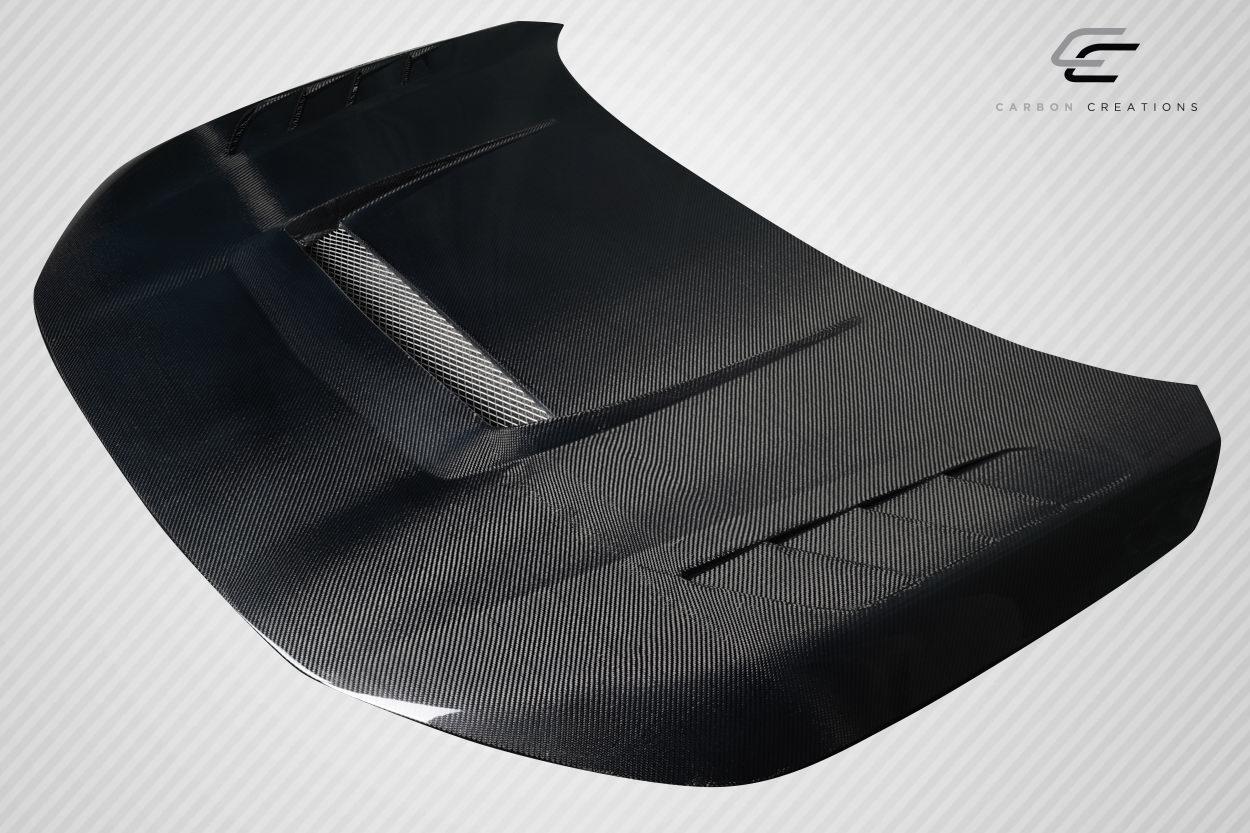2022-2025 Honda Civic Carbon Creations JS Carbon Fiber Hood - Image 3