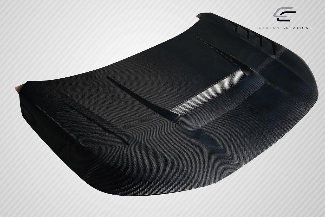2022-2025 Honda Civic Carbon Creations JS Carbon Fiber Hood - Image 4
