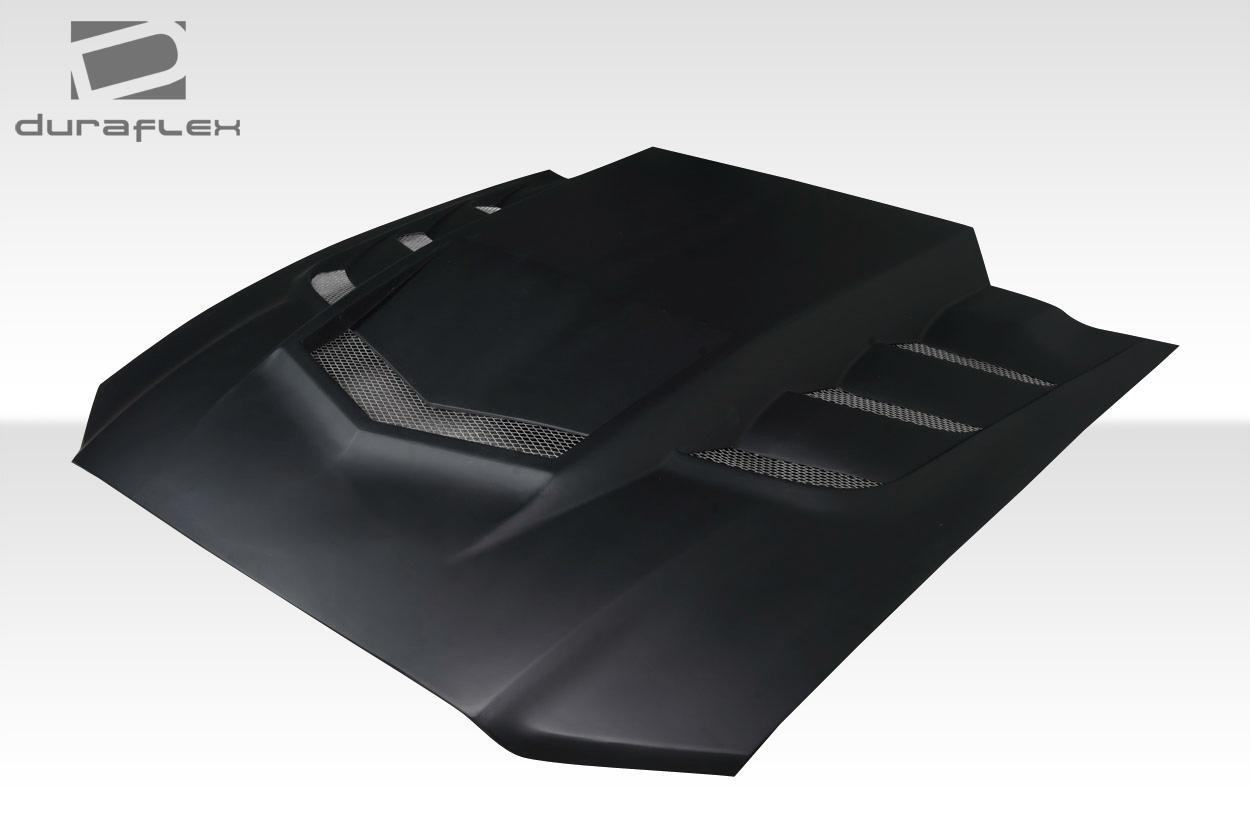 2013-2014 Ford Mustang Duraflex Interceptor Hood - Image 3
