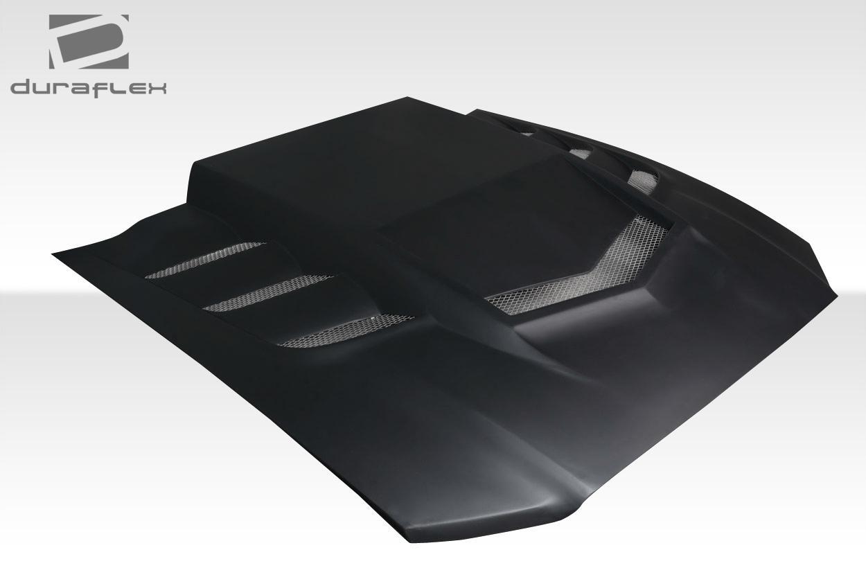 2013-2014 Ford Mustang Duraflex Interceptor Hood - Image 4