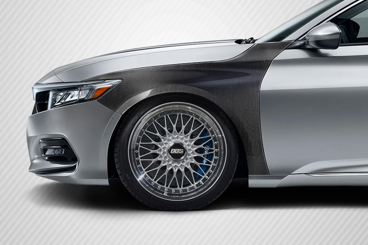 2018-2022 Honda Accord Carbon Creations OEM Look Carbon Fiber Fender - Image 1