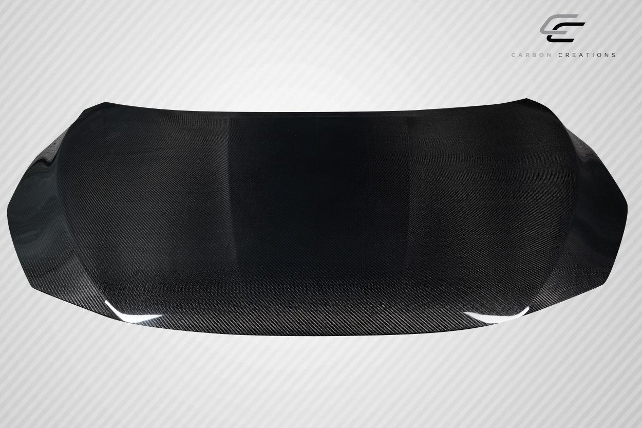 2017-2019 Nissan Sentra Carbon Creations OEM Look Carbon Fiber Hood - Image 2