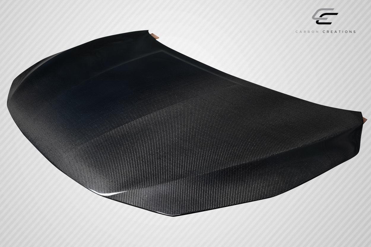 2017-2019 Nissan Sentra Carbon Creations OEM Look Carbon Fiber Hood - Image 3