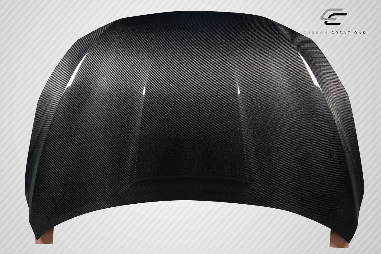 2017-2019 Nissan Sentra Carbon Creations OEM Look Carbon Fiber Hood - Image 5