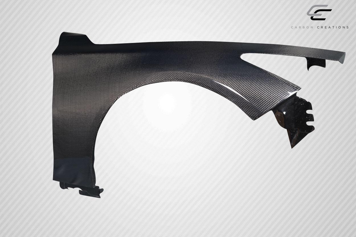 2014-2023 Infiniti Q50 Carbon Creations OEM Look Carbon Fiber Fender - Image 6
