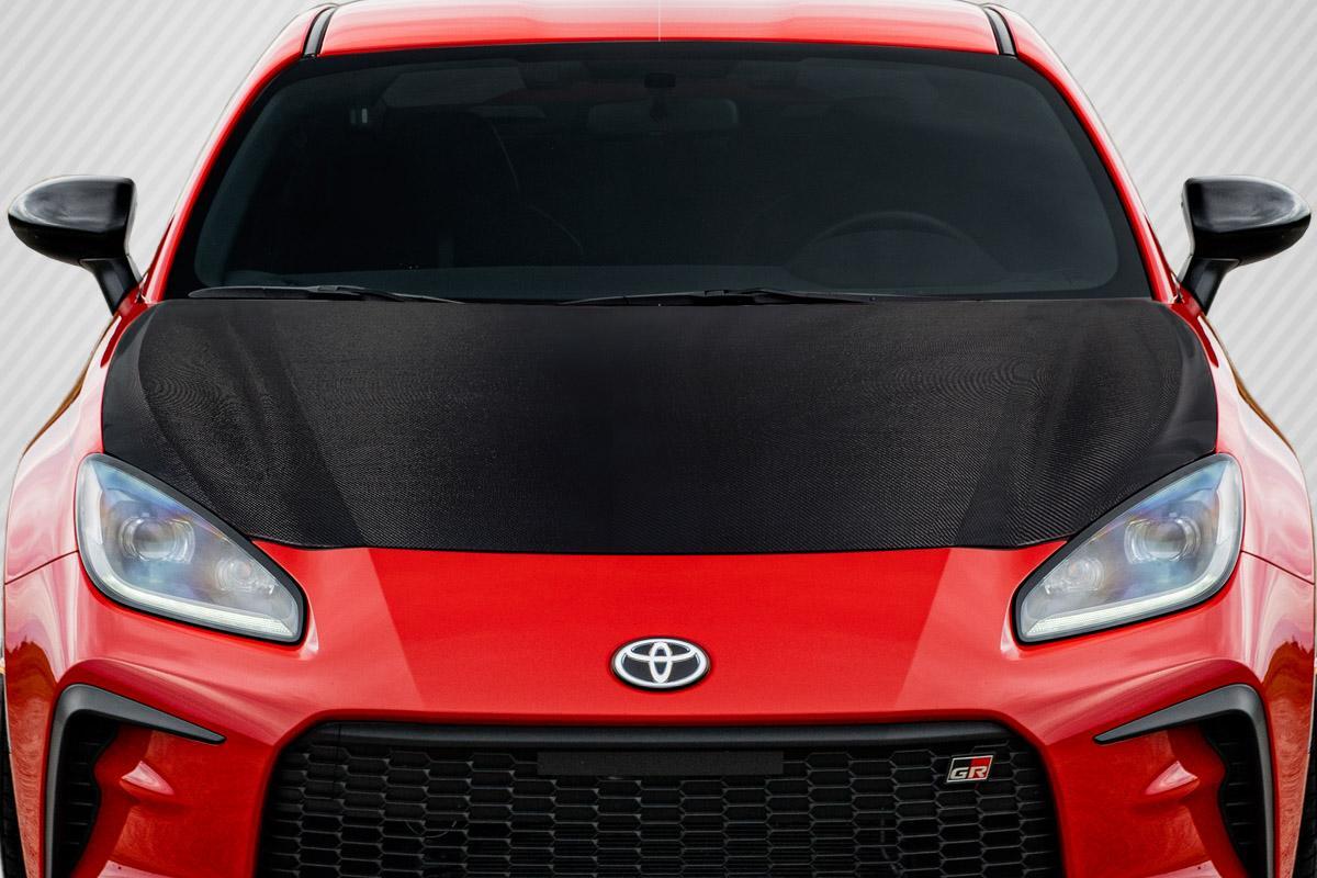 2022-2025 Toyota 86 Carbon Creations OEM Look Carbon Fiber Hood - Image 1