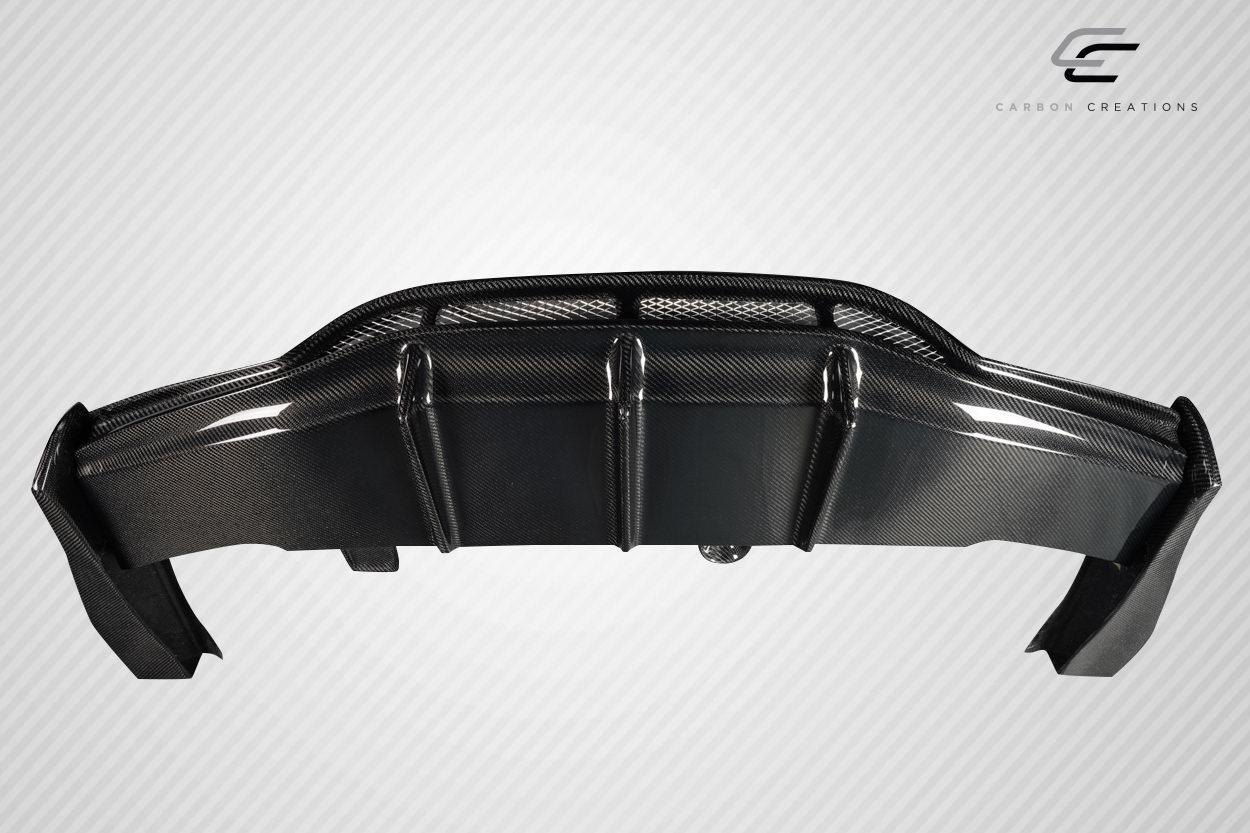 2015-2020 Mercedes C Class Carbon Creations Weaver Carbon Fiber Rear Lip - Image 2