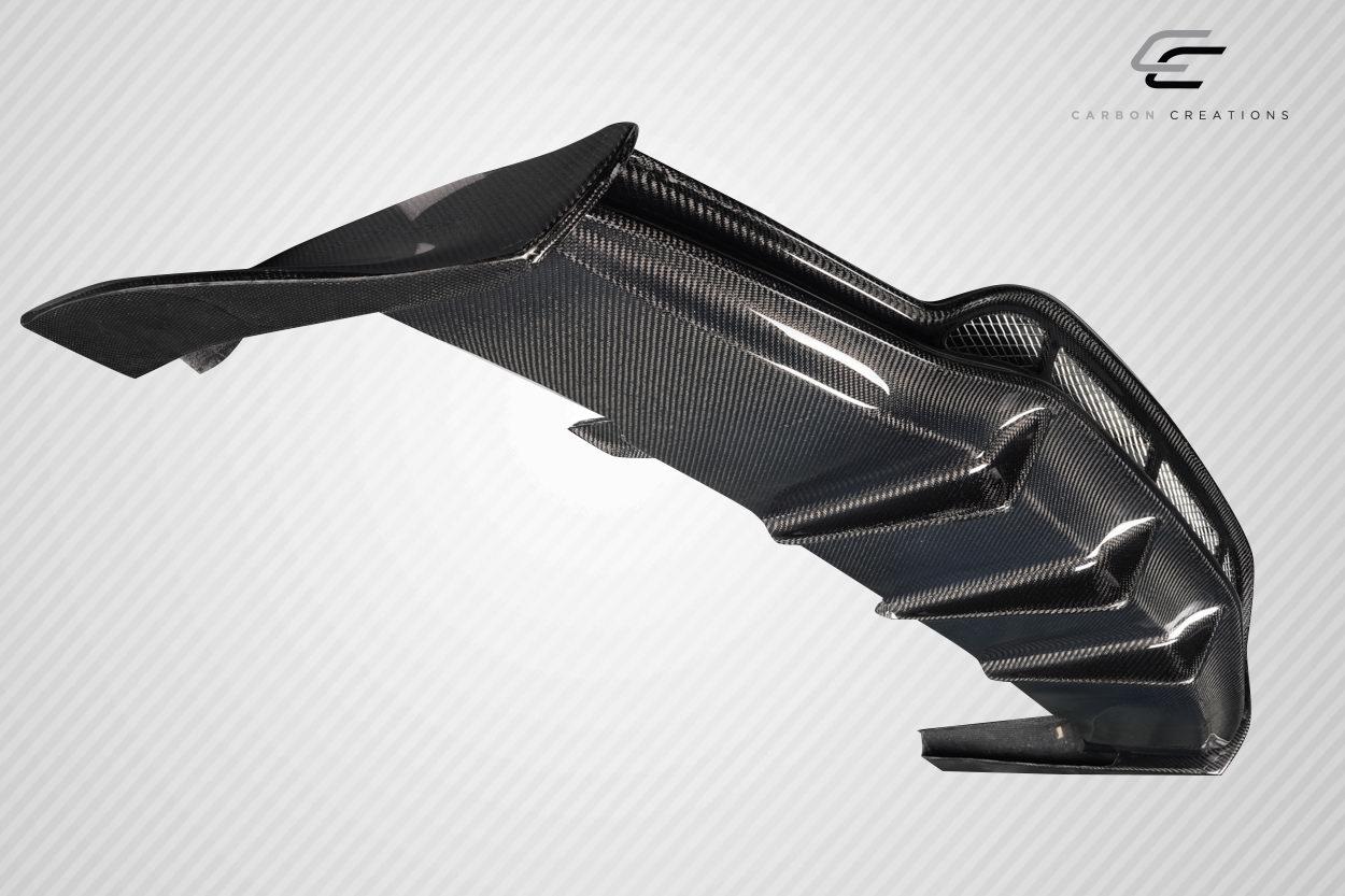 2015-2020 Mercedes C Class Carbon Creations Weaver Carbon Fiber Rear Lip - Image 6