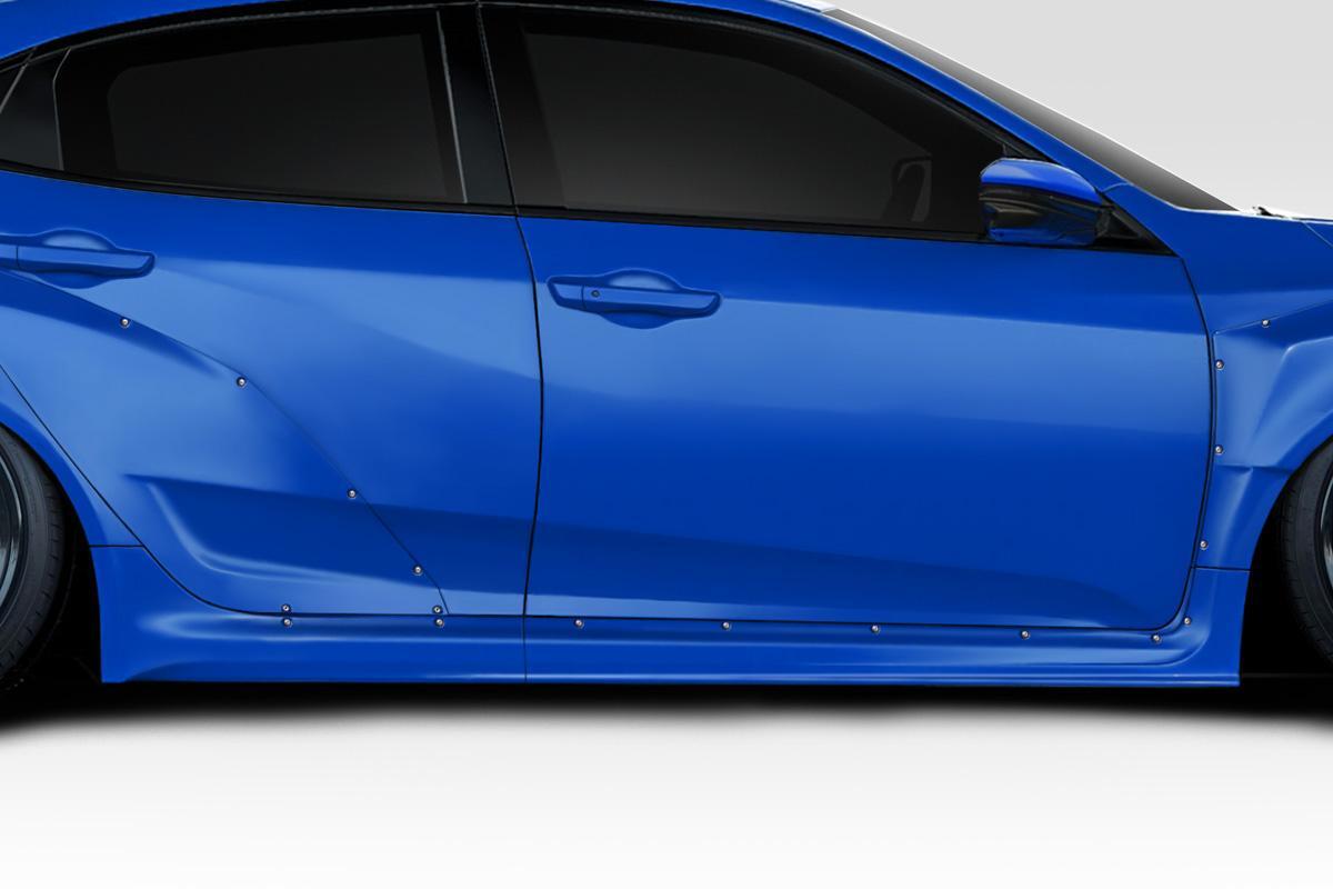2016-2021 Honda Civic Duraflex Speedster Side Skirts - Image 1