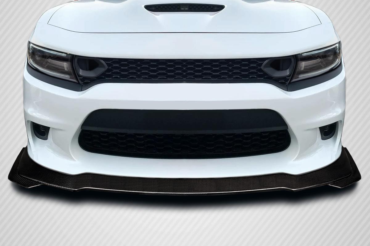 2015-2023 Dodge Charger Carbon Creations Speed Icon Carbon Fiber Front Lip - Image 1