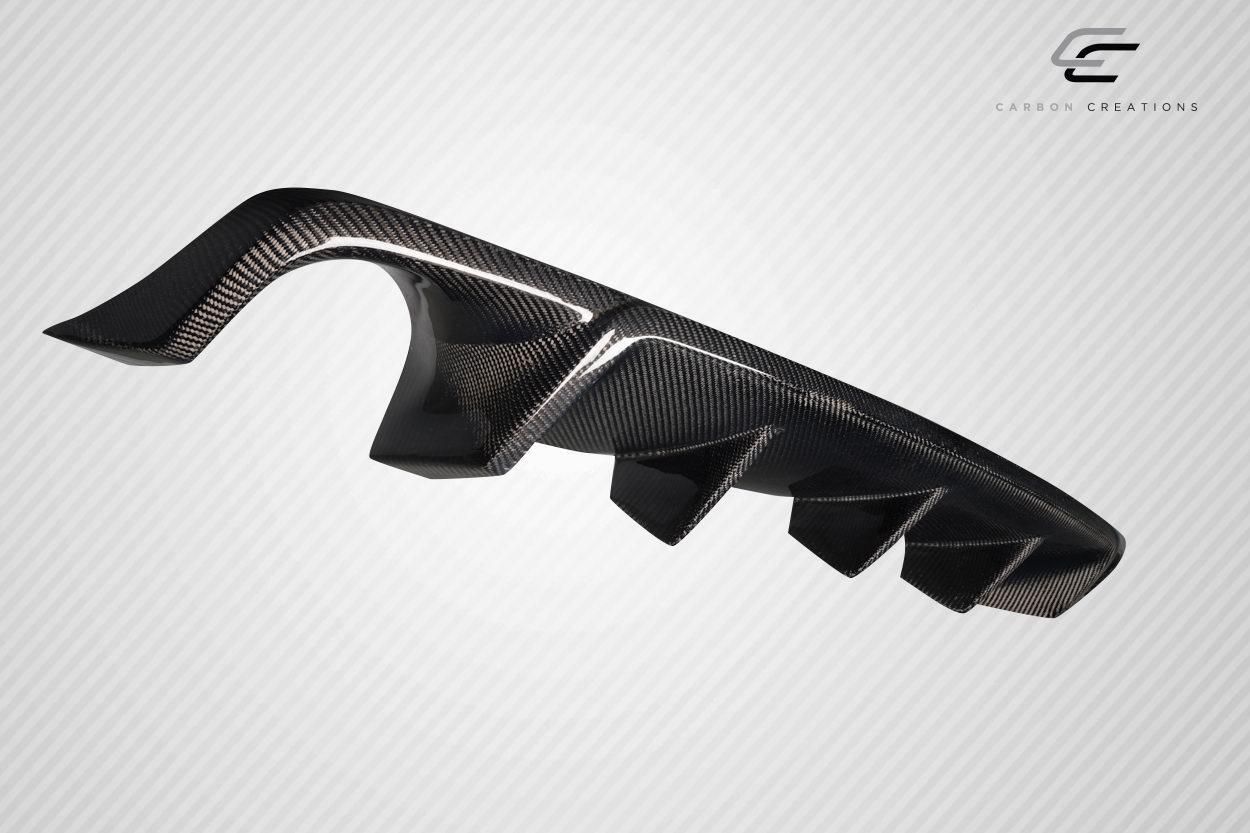 2011-2023 Dodge Durango Carbon Creations PRST Carbon Fiber Rear Lip - Image 3