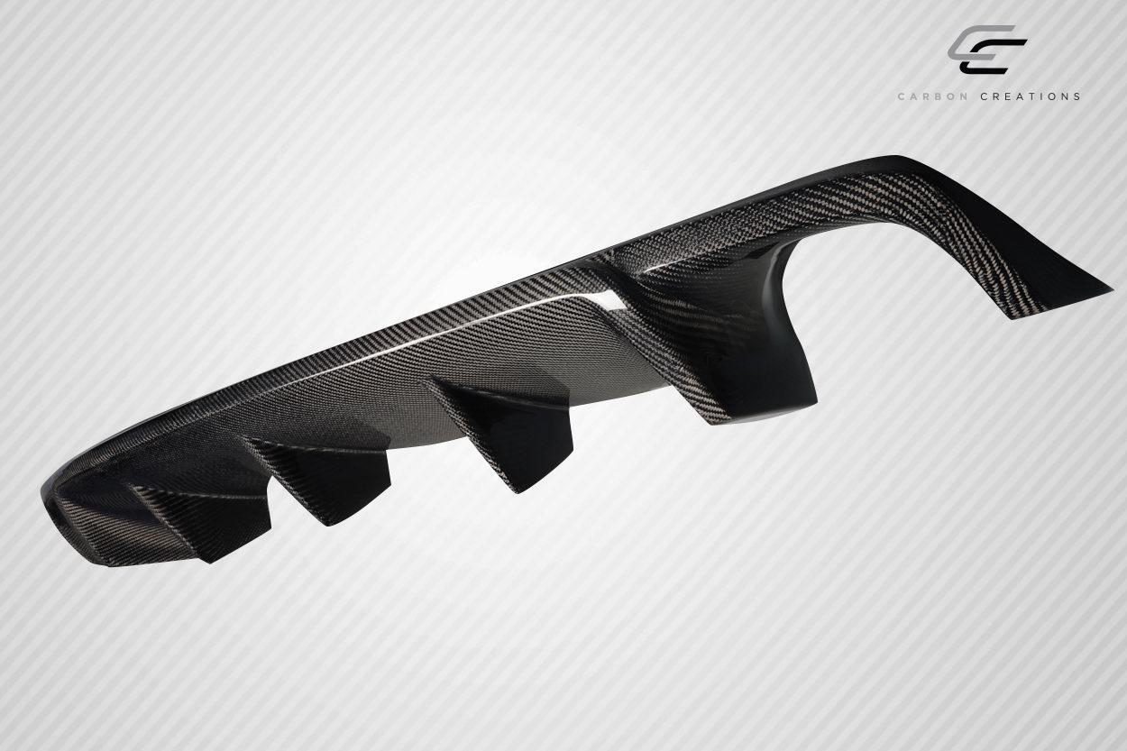 2011-2023 Dodge Durango Carbon Creations PRST Carbon Fiber Rear Lip - Image 4