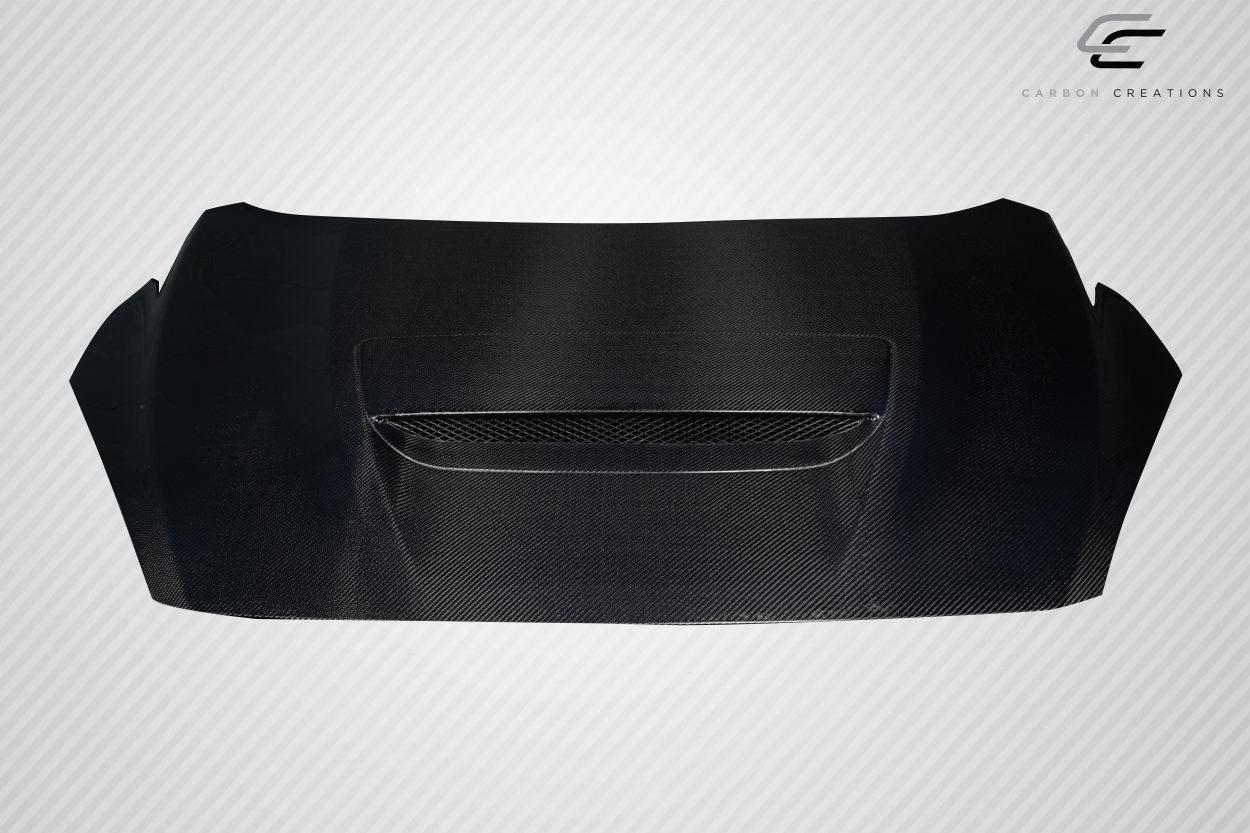 2010-2013 Mazda Mazdaspeed 3 Carbon Creations OEM Look Carbon Fiber Hood - Image 2