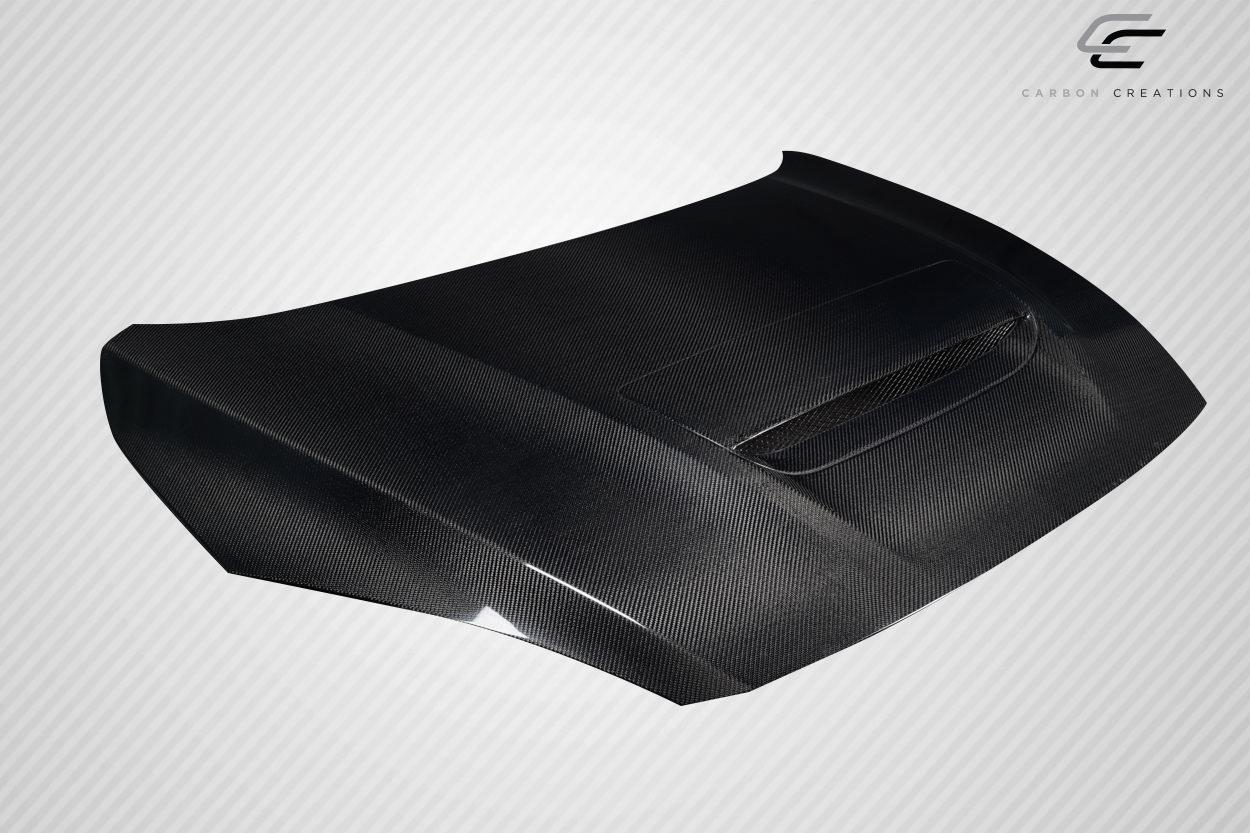 2010-2013 Mazda Mazdaspeed 3 Carbon Creations OEM Look Carbon Fiber Hood - Image 4