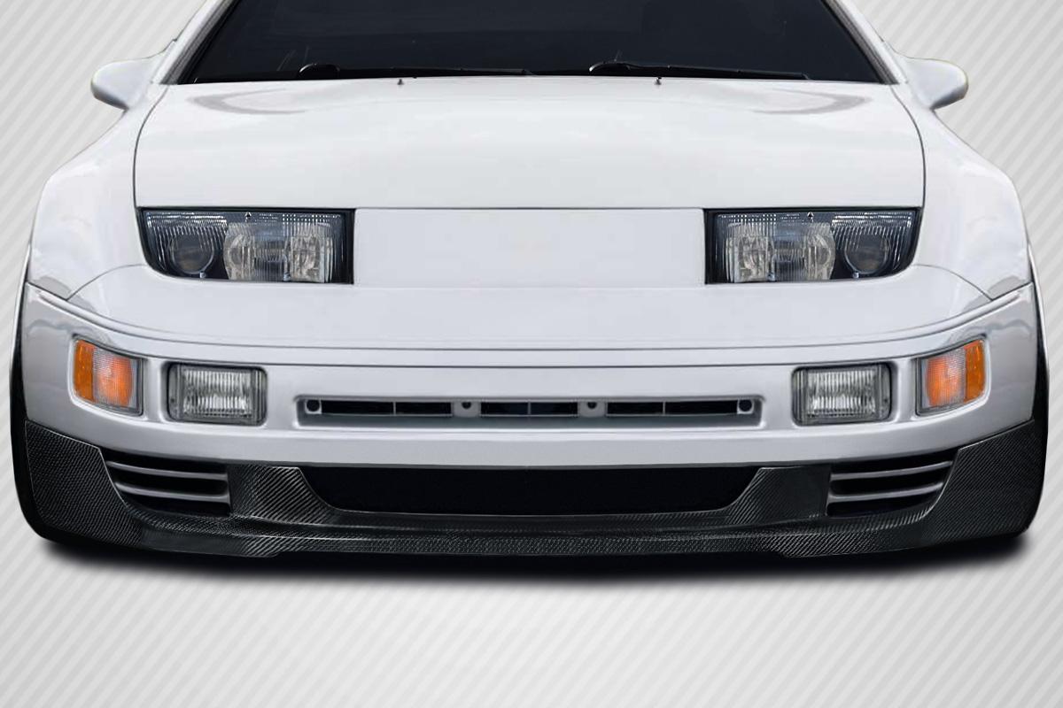 1990-1996 Nissan 300ZX Carbon Creations Turbo T Carbon Fiber Front Lip - Image 1