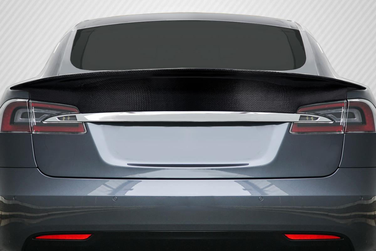 2012-2022 Tesla Model S Carbon Creations Elixir Carbon Fiber Rear Wing - Image 1