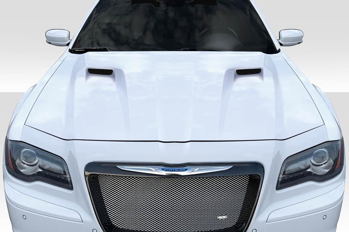 2011-2023 Chrysler 300 Duraflex Challenger Look Hood - Image 1