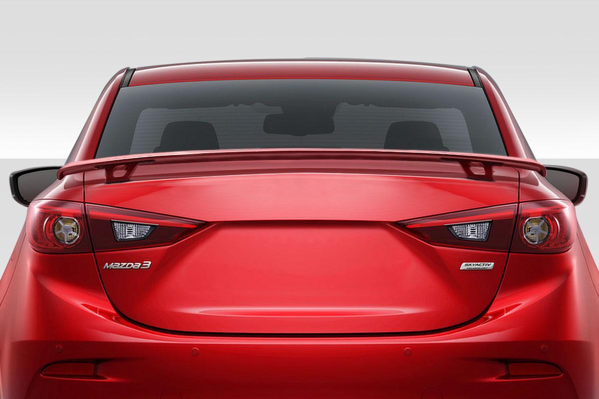 2014-2018 Mazda 3 Duraflex Marga Rear Wing - Image 1