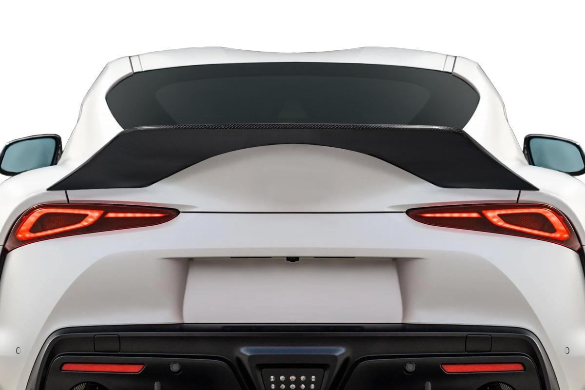 2019-2023 Toyota Supra Carbon Creations Omega Carbon Fiber Rear Wing - Image 1
